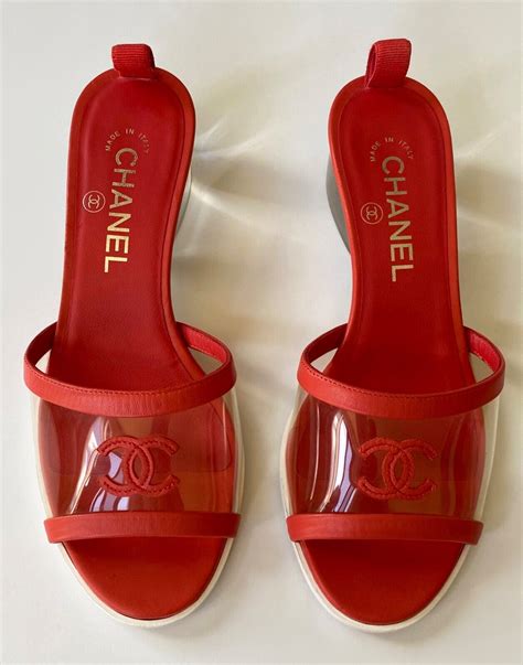 chanel slides clear replicas|chanel dupes shoes.